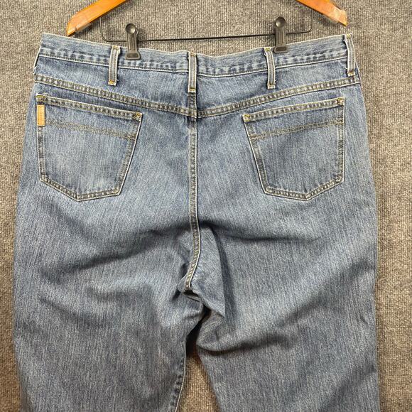 Cinch Green Label Relaxed Fit Jeans Men's 40X32 Blue Denim Tapered Fit Western - Picture 7 of 10